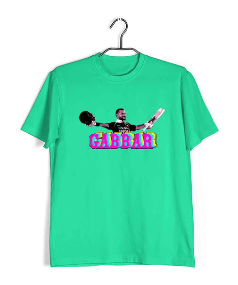 Cricket Gabbar Sports Casual Graphic Printed T-Shirt for Men